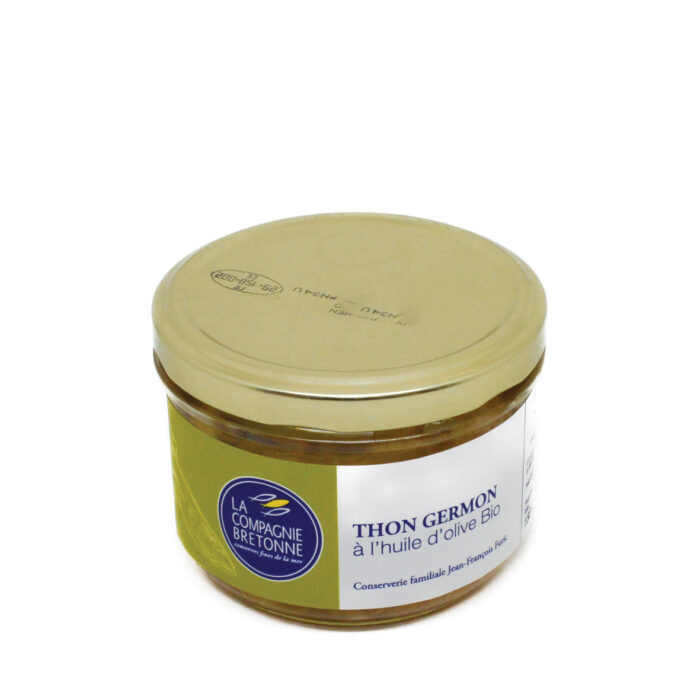 Thon Germon à l’huile d'olive bio - 180g - La Compagnie Bretonne